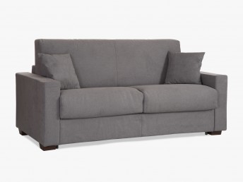 Divano Letto Smeraldo + Mat.H18 (Con Porta Cuscini)